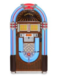 iJuke Bluetooth Deluxe Full Size Jukebox - Walnut