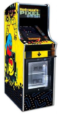 Pac-Man's Pixel Bash w/ Mini-Fridge