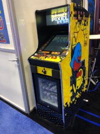 Pac-Man's Pixel Bash w/ Mini-Fridge